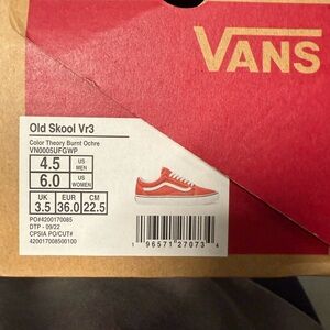 Vans Old Skool VR3 Burnt Ochre Shoes